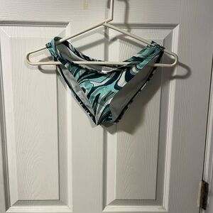 Green Marble Swimsuit Bottoms